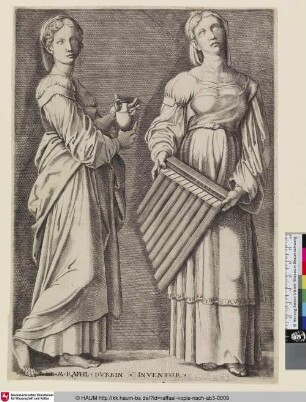 [St. Cäcilia und die hl. Magdalena]