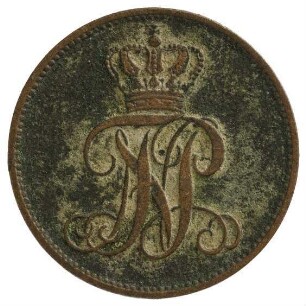 Münze, 1/2 Grote, 1856 n. Chr.