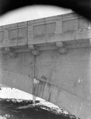 Brücke über MLK im Bau