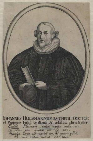 Bildnis des Johannes Hulsmannus