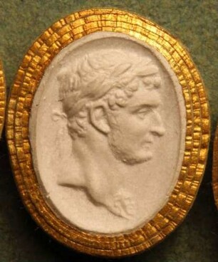 Profilbildnis des Nero oder Germanicus (?) (Daktyliothek, Zweites Historisches Tausend)