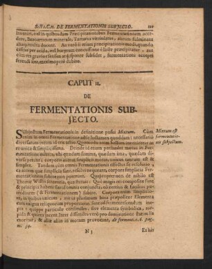 Caput 11. De Fermentationis Subiecto.