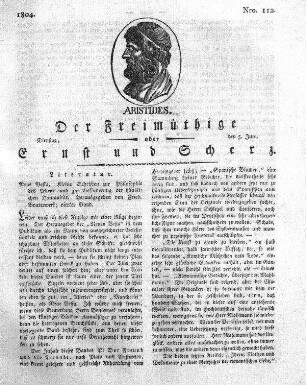 Nro. 112., Dienstag den 5. Juni
