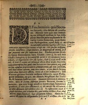 De fine hominis secundum disciplinam Cyrenaicorum, Eretriacorum et Megaricorum