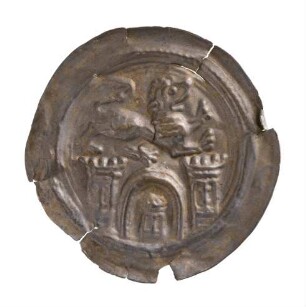 Münze, Brakteat, 1195/1227