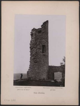 Ruine Ebersburg.