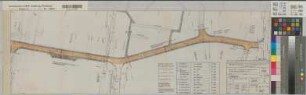 Münster (Münster) Berg Fidel Straßenbau Lageplan Blatt 2 Erschließungsstraßen B/H (Hagenbergstraße) 1968/69 1 : 500 29 x 90 Pause Tiefbauamt Stadt Münster Regierung Münster Nr. 34021