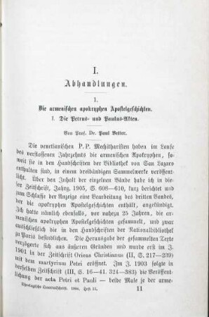 161-186 Die armenischen apokryphen Apostelgeschichten