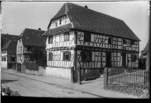 Leopoldshafen Hauptstrasse 54-60 - Fachwerkhäuser