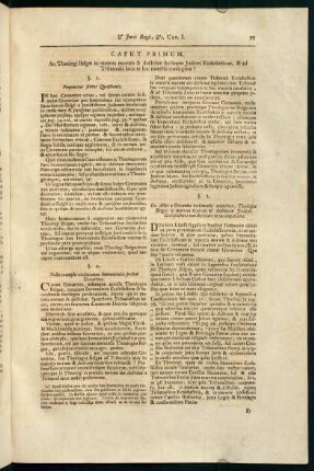 95-110, Caput I. - Caput III.