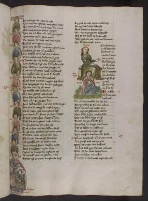 (1) Kinder und Kette der Untugend; (2) Der Reiche mit dem Reichtum auf dem Schoß, die thronende Gier; (Buch 3).