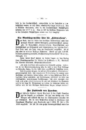 Der Stadtwald von Spandau