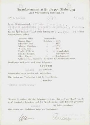 Issler, Wilhelm