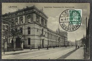 Leipzig: Kaiserliches Paketpostamt 10, Hospitalstraße