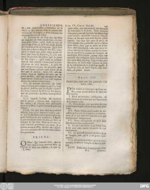 Chap. III. Ce qu'il faut faire pour bien participer à la Sainte Céne.