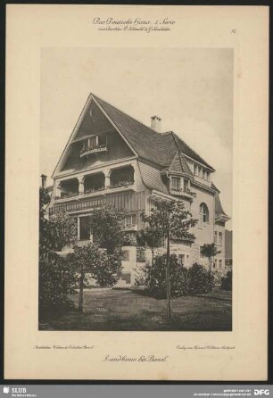 Landhaus bei Basel