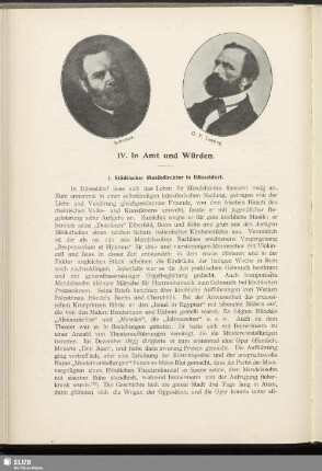IV. In Amt und Würden