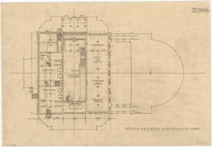 Döllgast, Hans; Bremen; Börse - Grundriss EG