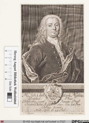 Bildnis Johann Christoph Mylius