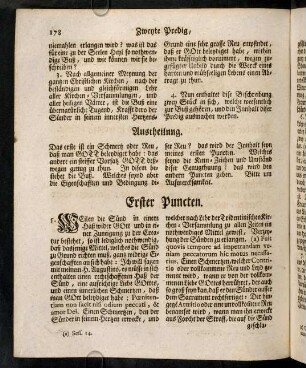 178-184, Erster Puncten