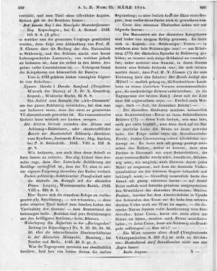 [Literatur des Kampfes der deutschen Sprache und Volksthümlichkeit an der Nordgränze von Schleswig-Holstein] Den danske sag i den slesvigske Staenderforsamling 1842. Kjøbenhavn: Reitzel 1842