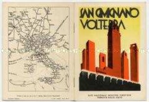 Deutschsprachiger Reiseführer aus Italien für San Gimignano und Volterra