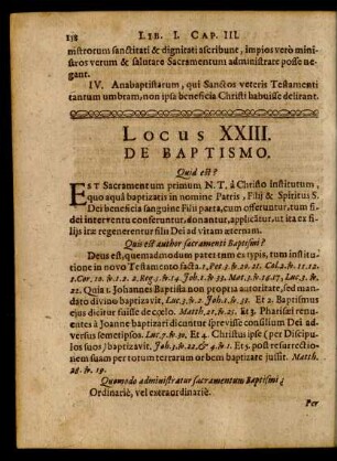 Locus XXIII.