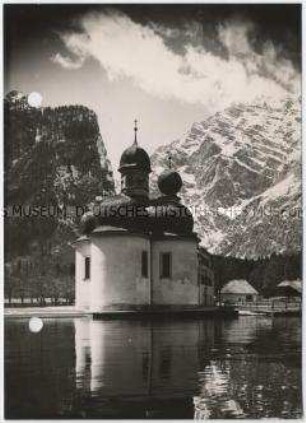 Schönau am Königssee, Königssee und Wallfahrtskapelle St. Bartholomä