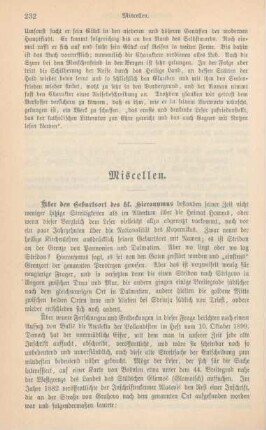 232-240 Miscellen