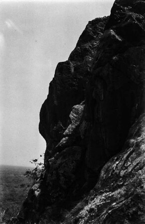 Steilwand : Steilwand am Kavamba-Berg.