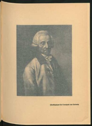 Oberstleutnant Carl Leonhardt von Carlowitz