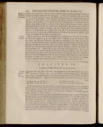 Chapitre VII. Le Regne de Shah Sefi II. ou Soliman.