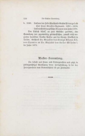 Muster-Sammlung