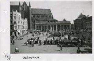 Der Markt in Schwerin