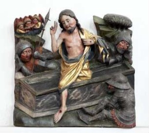 Altarfragmente mit Szenen aus dem Leben Christi — Auferstehung