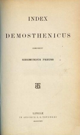 Index Demosthenicus