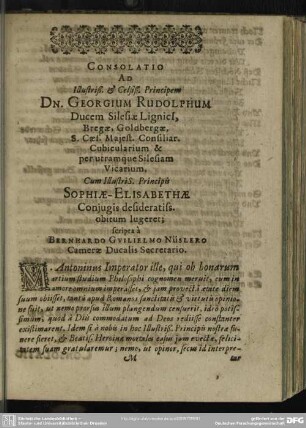 Consolatio