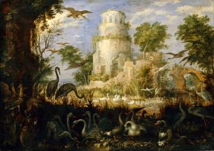 Turmruine am Vogelweiher