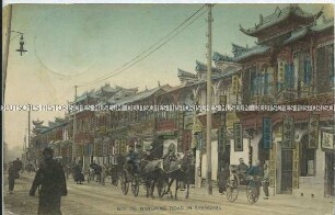 Ansicht aus Shanghai, Nanking Road
