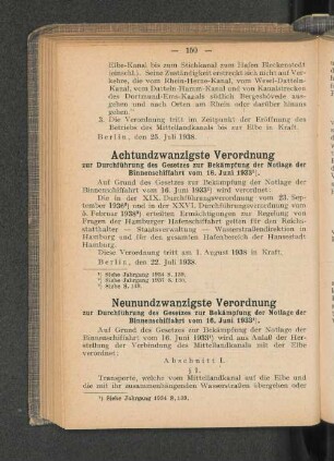 Neunundzwanzigste Verordnung