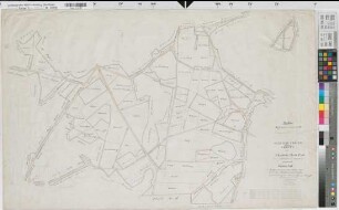 Ramsdorf (Velen), Velen (Velen), Teilung der Ostendorfer Mark, Reinkarte Bl. 1 Velen - Krehen Feld