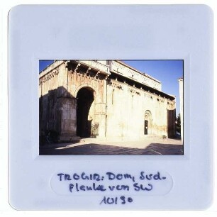 Trogir, Kathedrale hl. Laurentius : Südwestansicht
