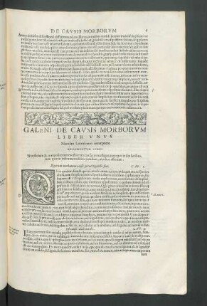 Galeni de causis morborum