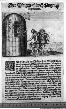 Der Pfaltzgraf in Gefängnuß deß Elendts