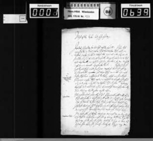 . 1663: November-Dezember 1663