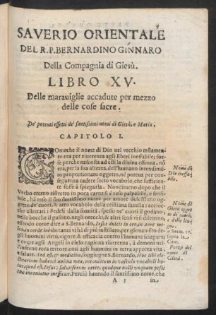 Libro XV. Delle maraviglie accadute per mezzo delle cose sacre