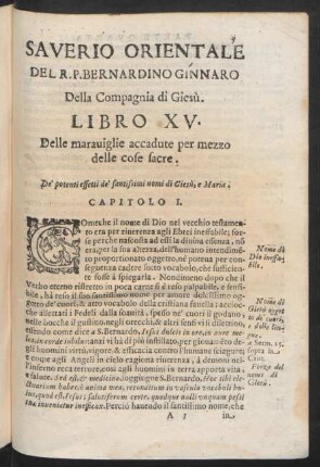 Libro XV. Delle maraviglie accadute per mezzo delle cose sacre