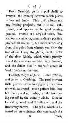 Preston - Garslang - Lancaster