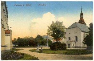 Rumburg. Kirchplatz