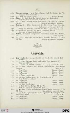 Convolute (Nr. 4196-4390)